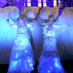 Illuminated Ice Maidens