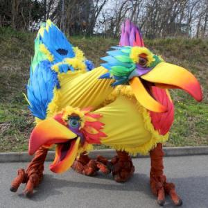 Multicoloured Giant Birds