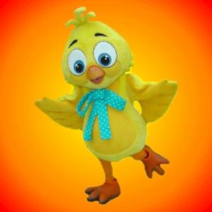 Easter chick costume character