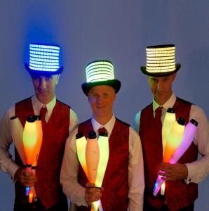 Trio Glow Juggling Show