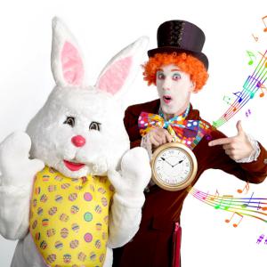 White Rabbit and Mad Hatter walkabout act