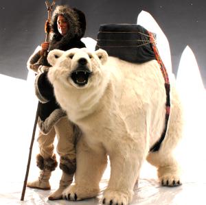 Giant Polar Bear Puppet