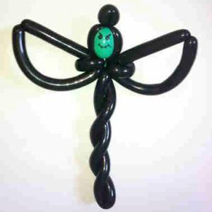 Selection of halloween themed ballon models from our experienced balloon modellers