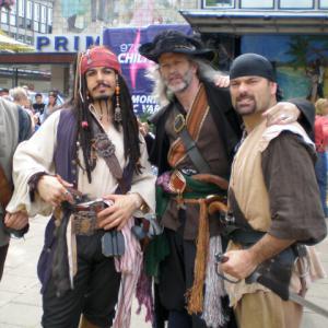 Pirates of the Caribbean character actors