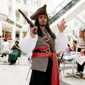 Pirates of the Caribbean character actor Jack Sparrow